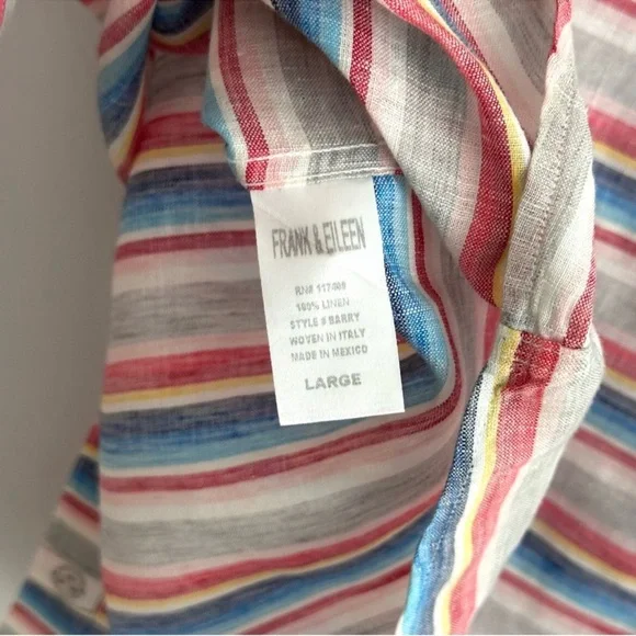 Frank & Eileen Button Down Shirt - Barry - Linen Button Up - Picture 12 of 13